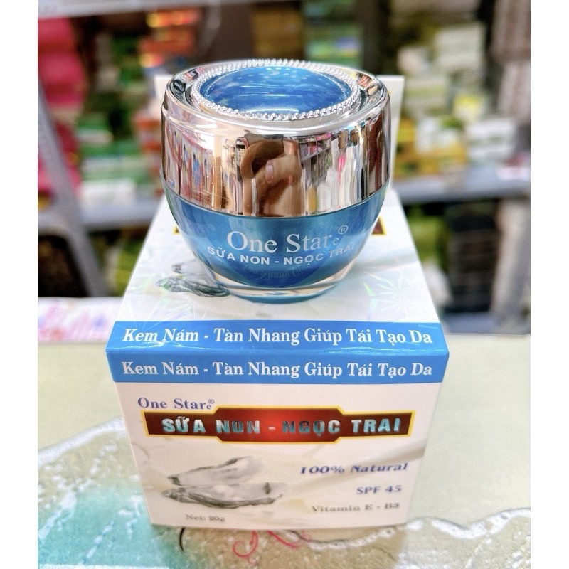 Kem Sữa Non Ngọc Trai Nám Tàn Nhang Giúp Tái Tạo Da ONE STAR
