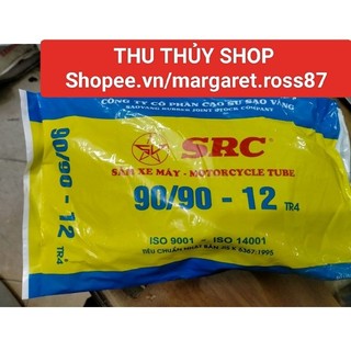 Săm (ruột) xe rùa, xe điện, xe ninja, xe 133s cỡ 90/90-12 sao vàng van thẳng