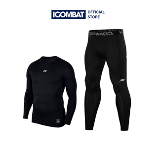 Quần legging nam combat bóng rổ quần thể thao nam chuyên GYM đá banh chống chầy xước ICOMBAT