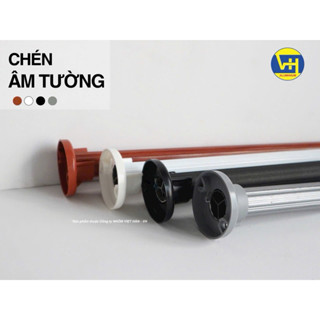 Bát Âm Tường đỡ Thanh Treo Rèm Cửa (1 cái) - Dùng cho thanh treo sát tường - MÀN CỬA NGỌC CHÂU