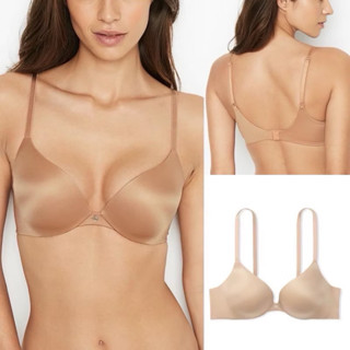 Áo ngực Victoria gọng ẩn logo lụa satin đệm 2cm