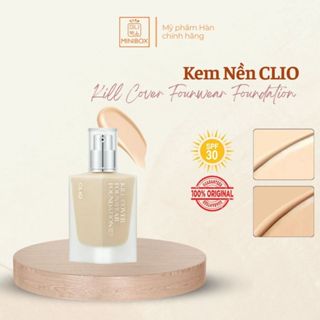 (VAT BILL) Kem Nền CLIO Kill Cover Founwear Foundation SPF 30 PA+++