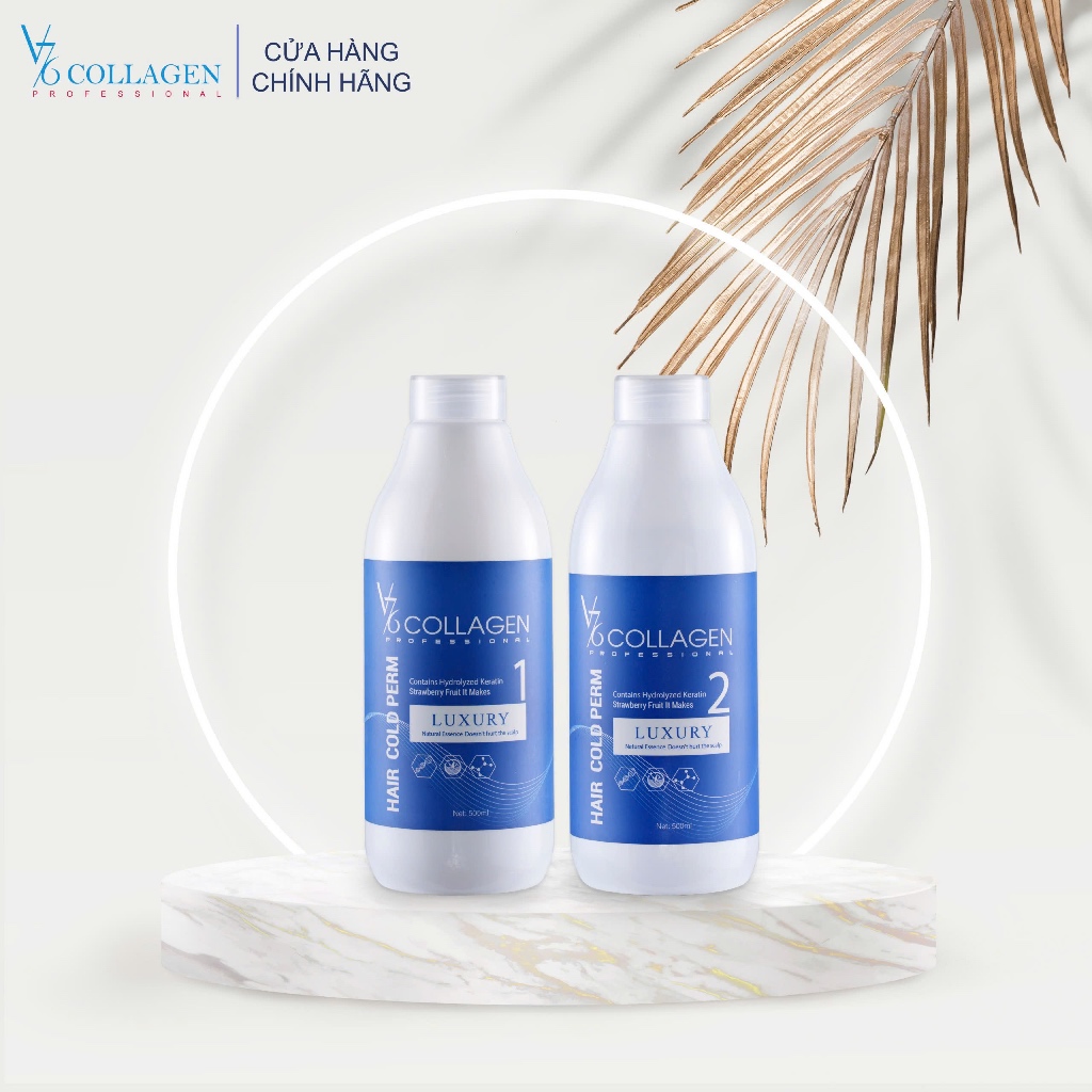 Uốn xoăn lạnh V76 Collagen 150-500ML