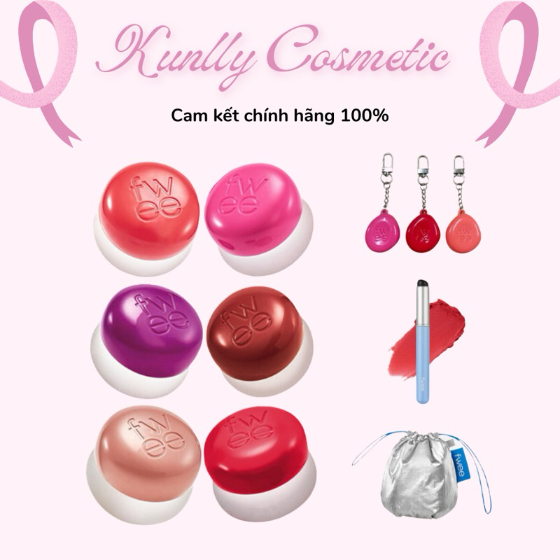 Son bùn kiêm má hồng Fwee [ đủ bill ]