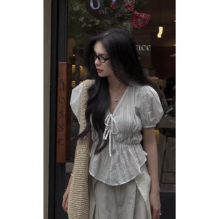 [SMOR.VN] Áo nữ buộc nơ chít eo CHITOP