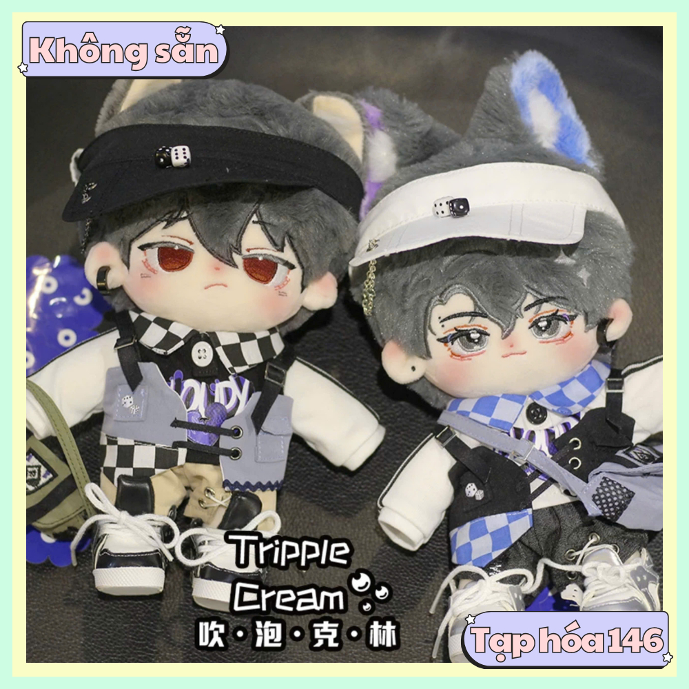 [63 mẫu][ORD] Outfit doll 10cm 15cm 20cm 30cm 40cm - Quần áo búp bê 10cm 15cm 20cm 30cm Tripple