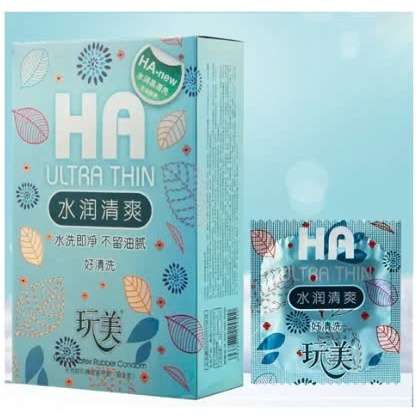 Bao cao su ,HA Hộp 100 chiếc, siêu mỏng, ,nhiều bôi trơn gốc nước.