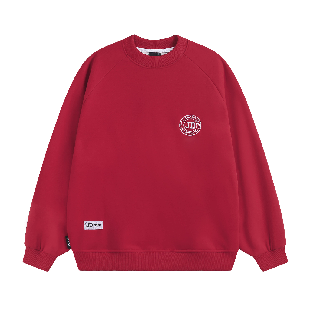 Áo sweater lông cáo JULIDO (FORM RỘNG) Dài Tay Menswear