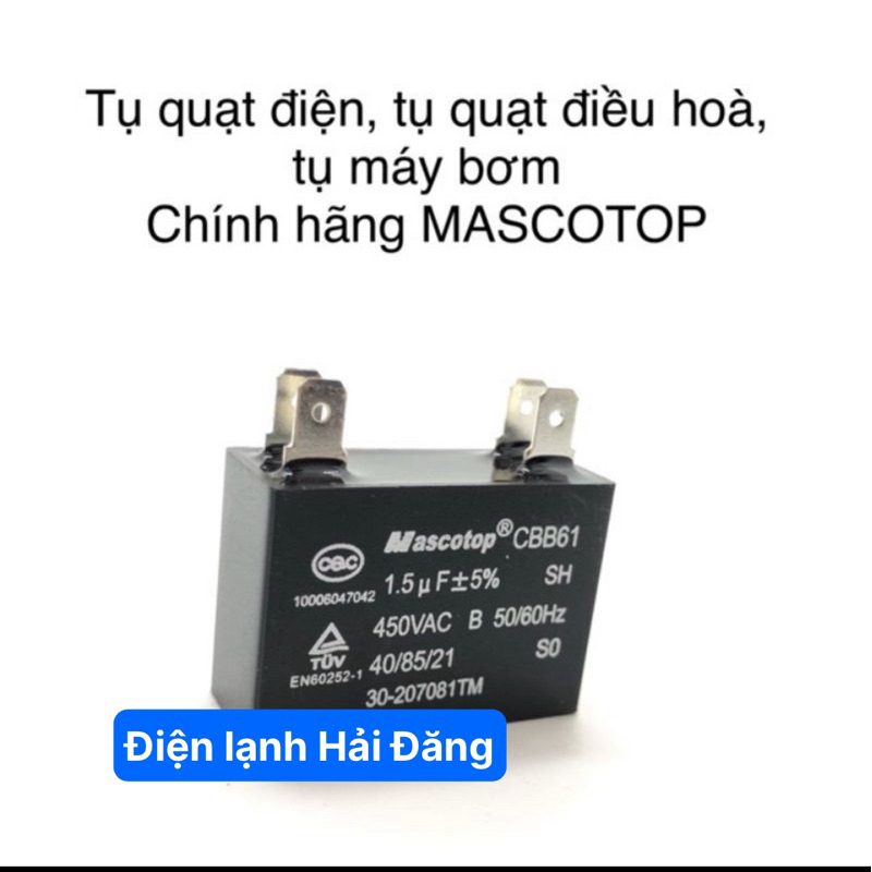 Tụ 1.5uF LOẠI TỐT
