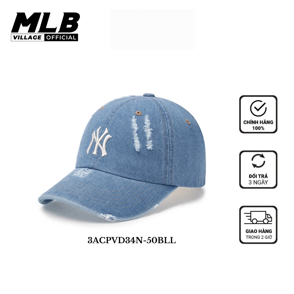 Mũ MLB Chính Hãng - Mũ MLB Unstructured Ball Cap New York Yankees 3ACPVD34N
