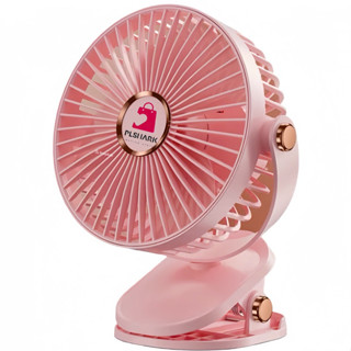 Quạt kẹp bàn tích điện 5 mức độ có đèn led pin 5000 MHA Và 10000 MHA