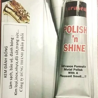 Kem đánh bóng kim loại xám...