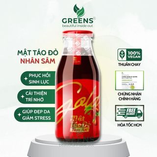  Mật Táo Đỏ Gold Tâm An Chứa Nhân Sâm Hàn Quốc - Greens Beauty 