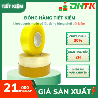  Băng dính băng keo đóng hàng hàng dễ vỡ loại 1kg 0.5kg màu trắng đục vàng trong Khuyến Mãi Lớn 