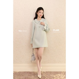 JOIE DES ROSES - Váy tweed cổ sen Yen Dress