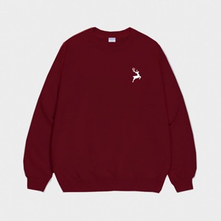 Áo Sweater Novita Nỉ Lót Lông Cotton 100% Unisex Local Brand/ Tuần Lộc