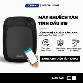Máy xông tinh dầu, máy khuếch tán tạo mùi thơm trực tiếp, khử mùi phòng ngủ, cửa hàng i118 iCHARM