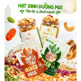 Hạt mix dinh dưỡng các loại hạt ngũ cốc TANU NUTS, hạt ăn vặt bà bầu, văn phòng, ăn kiêng, giảm cân