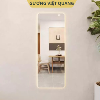 Gương Led Toàn Thân Dáng Dọc Kiểu Dáng Chữ Nhật Treo Phòng Ngủ, Shop Quần Áo, Spa.