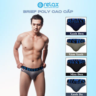  Quần Lót Nam Tam Giác RELAX RLTK006 Thun Lạnh Cao Cấp thoáng mát mềm mại co giãn tốt ôm gọn 