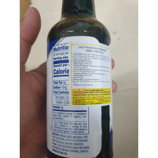 Sốt Worcestershire 295ml - Crystal nhập khẩu Mỹ