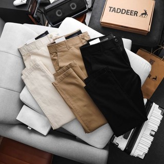  Quần Kaki Dài Nam TADDEER Form Slim-Fit vải kaki chính phẩm cạp đệm chun ẩn co giãn nhẹ Hàng Dư Xịn - TADK31 