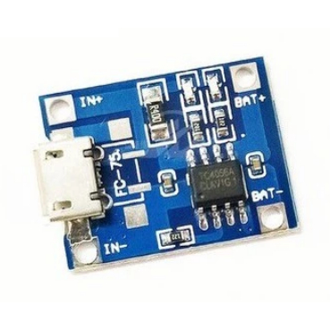 Mạch sạc pin 18650 TP4056 MicroUSB (Sạc đầy tự ngắt)