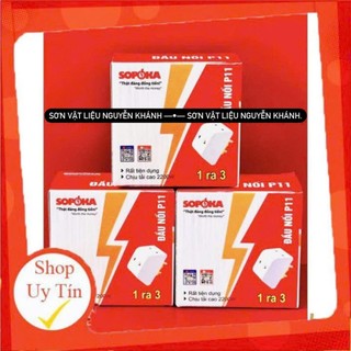 Đầu nối 1 ra 3 p11 chịu tải 2200w