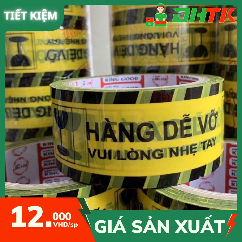 Băng dính, băng keo hàng dễ vỡ 200 yard, 180G, 250G, 350G - Loại siêu dính