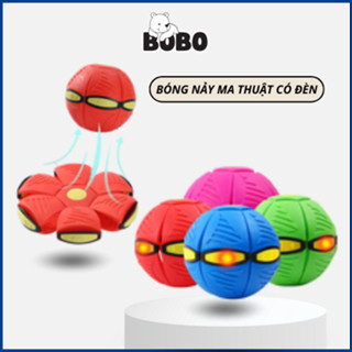 Bóng ma thuật đồ chơi đèn led BoBo Store đồ chơi vận động bóng bật nảy lò xò có đèn nháy