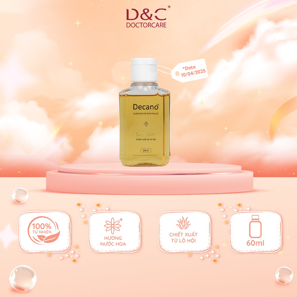 Dung dịch vệ sinh phụ nữ D&C Decano