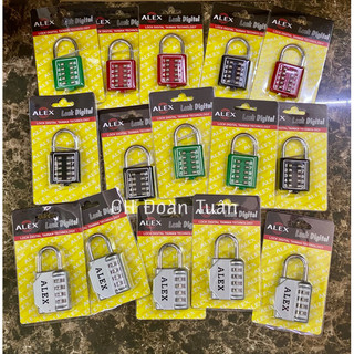 Ổ khoá số tiện lợi, ổ khoá mật mã 4 số Alex -2 loại