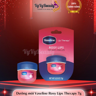Dưỡng môi Vaseline Rosy Lips/Dry Lips Therapy- Tẩy da chết môi Bubi Unpa