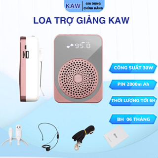 Loa Trợ Giảng Cho Giáo Viên Không Dây KAW, Bluetooth 5.0, Bảo Hành 06 Tháng