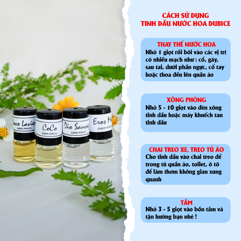 Tinh dầu nước hoa Pháp dạng lăn mini 1.5ml mẫu thử hàng cao cấp 50 mùi nước hoa nam nữ | BigBuy360 - bigbuy360.vn