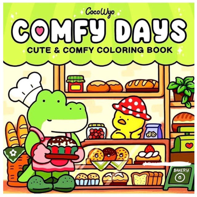 (Giấy 180 gsm) Bộ tranh tô màu “Comfy days” gồm 42 tranh