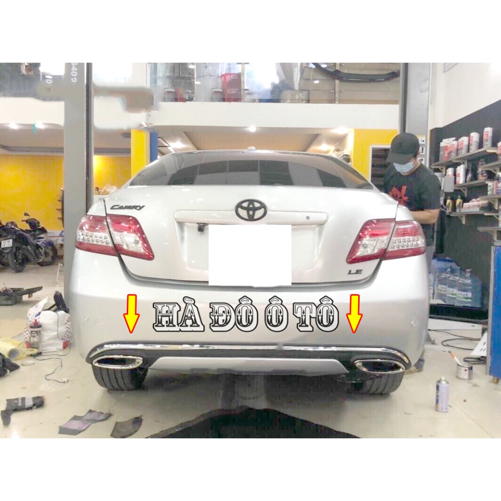 Líp Chia Pô Toyota Camry - Líp Chia Pô Camry Các Đời - Độ Pô Sau Toyota Camry