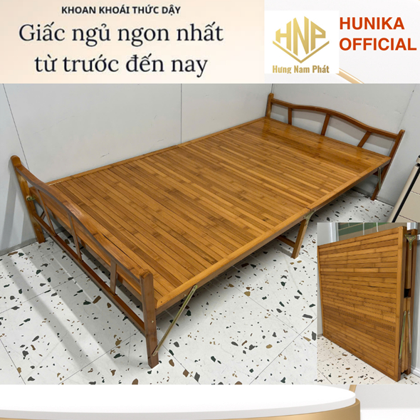 Giường Tre Gấp Gọn - Tiện Lợi, Thoải Mái, Thân Thiện Môi Trường