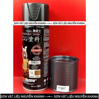 Y367-xịt samurai màu xám đậm