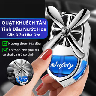 Quạt Khuếch Tán Tinh Dầu Nước Hoa Treo Cửa Gió Điều Hòa Ô Tô, Khử Mùi Xe Hơi, Nước Hoa Ô Tô Cao Cấp