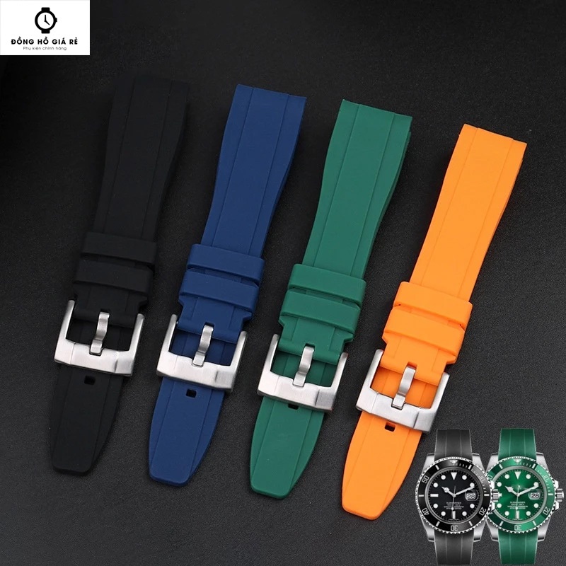 Dây Cao Su 20mm Chống Thấm Nước Chuyên Dụng Cho Đồng Hồ swatch omega