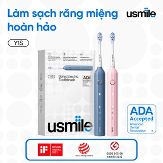 Bàn chải điện sóng siêu âm usmile Y1S (bản nâng cấp) - Bảo hành 12 tháng