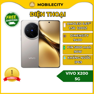Điện thoại Vivo X200 5G - Dimensity 9400 (BHV 12 tháng) Giá rẻ - MobileCity
