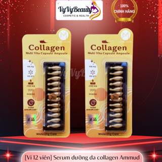 Viên Collagen tươi Ammud – Multi Vita Ampoule dưỡng da Hàn Quốc