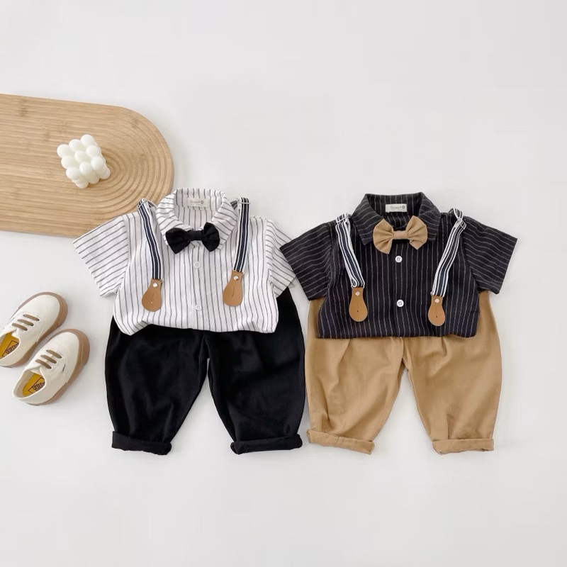 Set công tử cho bé trai 10-20kg