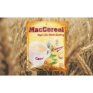 Ngũ cốc dinh dưỡng Canxi MacCereal bịch 560g  (Tặng 2 gói cf 40gr )