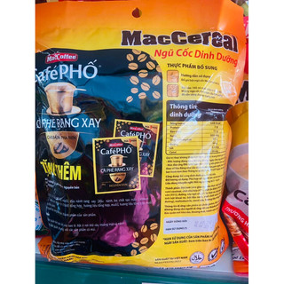 Ngũ cốc dinh dưỡng Canxi MacCereal bịch 560g  (Tặng 2 gói cf 40gr )