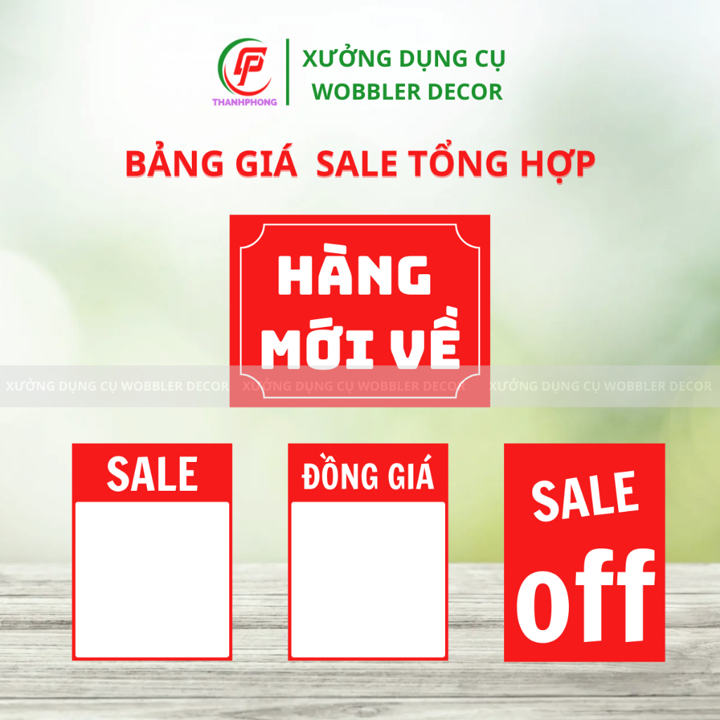 [ BẢNG SALE SIÊU RẺ ] bảng sale đồng giá, bảng sale hàng mới về, bảng sale off, bảng ghi giá