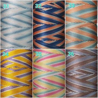 Sợi Dù màu loang 1mm