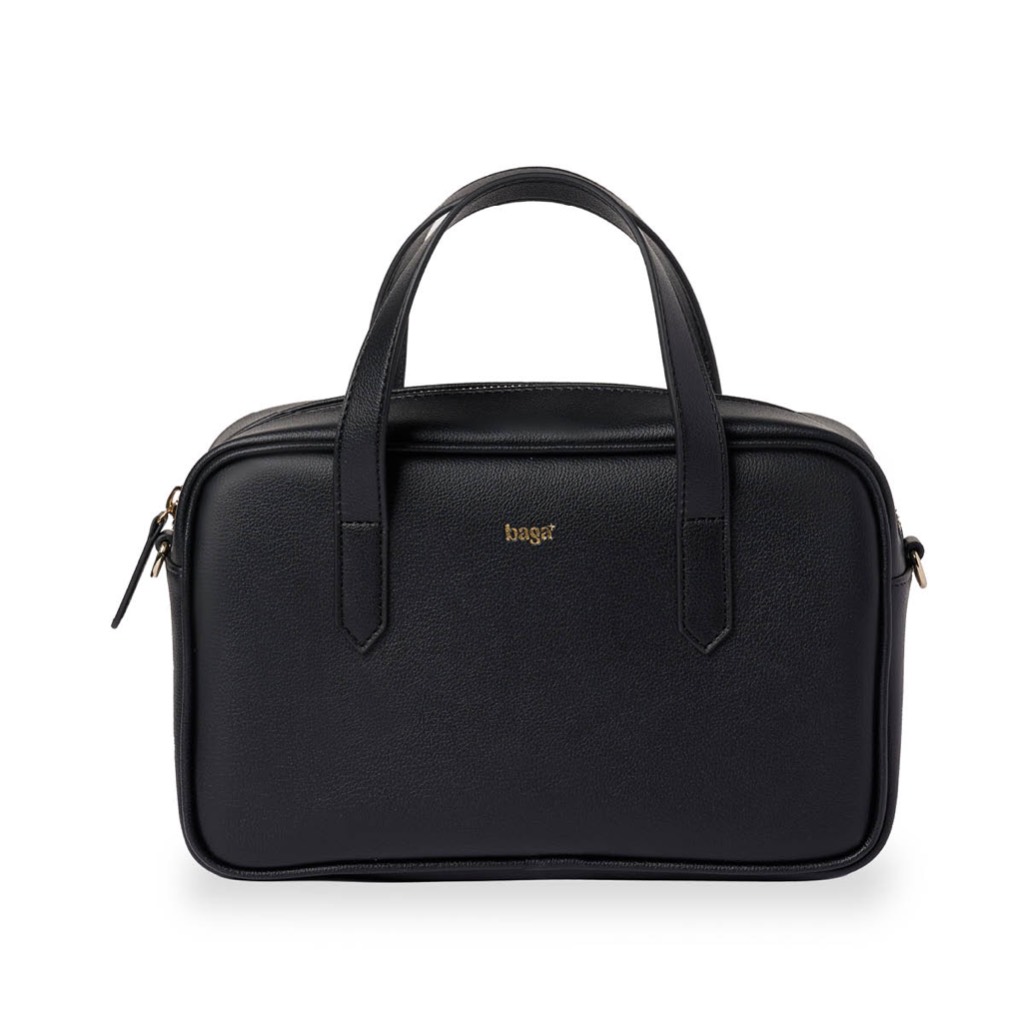 Túi xách nữ BAGA Bami S đi làm đi chơi nhẹ gọn - Màu Black Noir (Túi chưa bao gồm Charm) | BigBuy360 - bigbuy360.vn